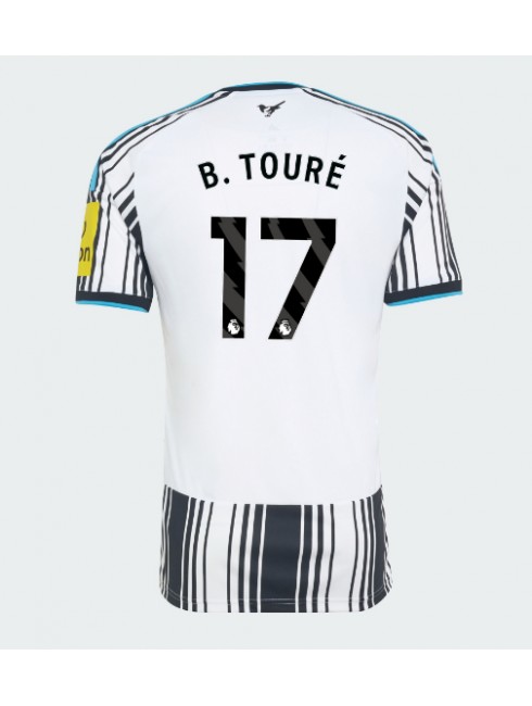 Newcastle United Bazoumana Toure #17 Replika Hemmakläder 2026-27 Kortärmad Newcastle United Bazoumana Toure #17 Replika Hemmakläder 2026-27 Kortärmad